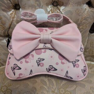Disney Minnie Mouse Pink Butterfly Her Universe Crossbody Purse